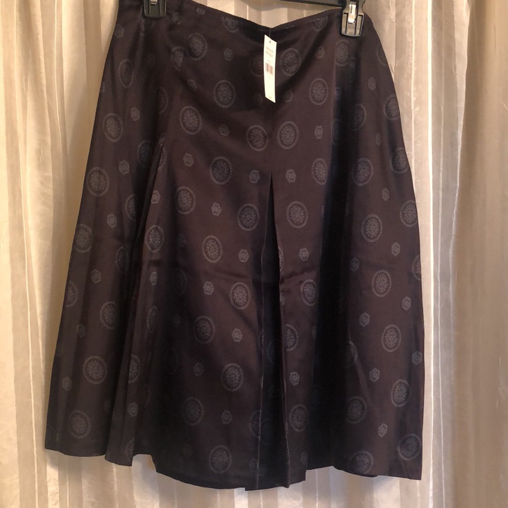 Banana Republic Silk and Cotton Blend Skirt